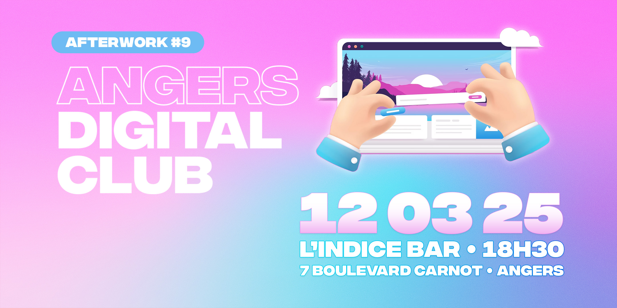 Site web Angers Digital Club