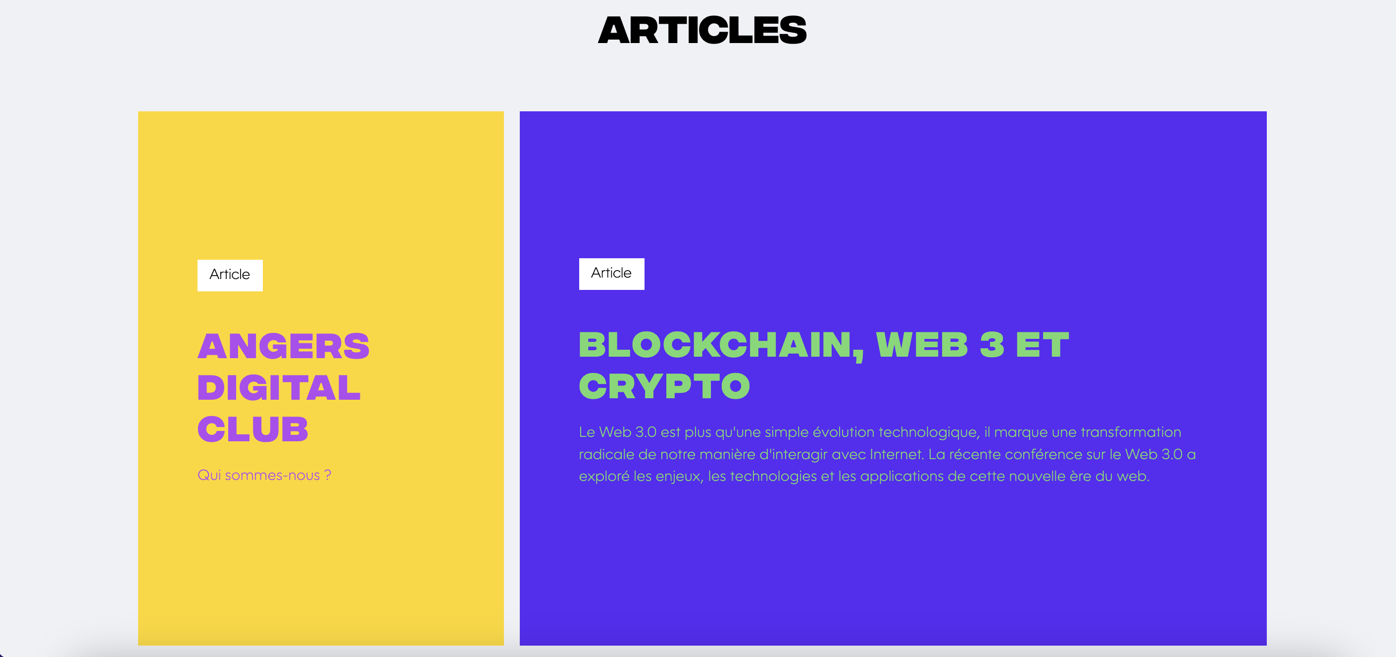 Blog Angers Digital Club