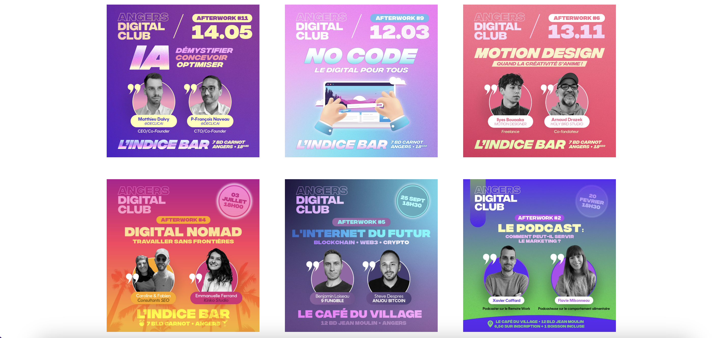 Afterwork Angers Digital Club