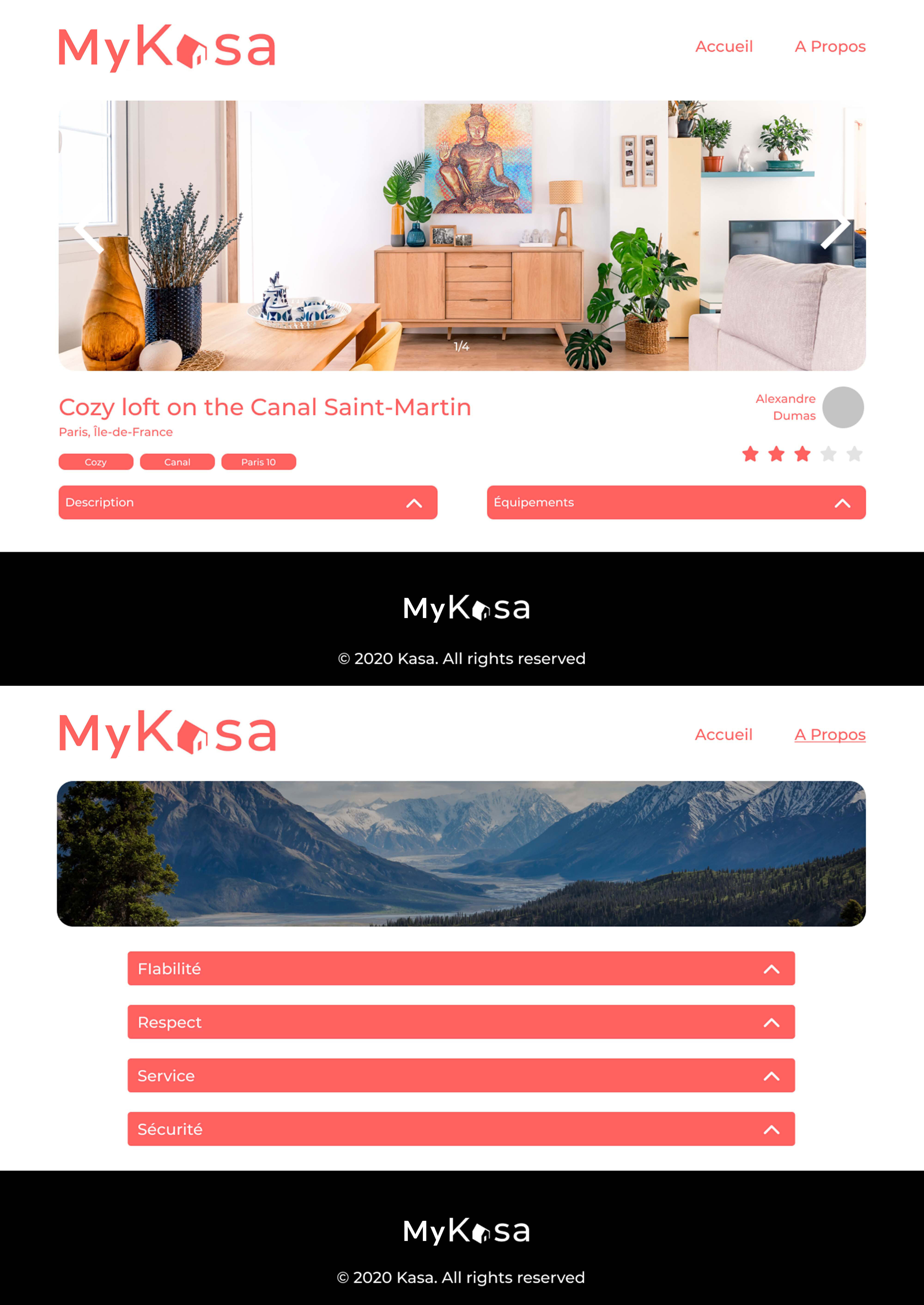 création application airbnb